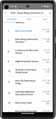 HK Transport android App screenshot 2